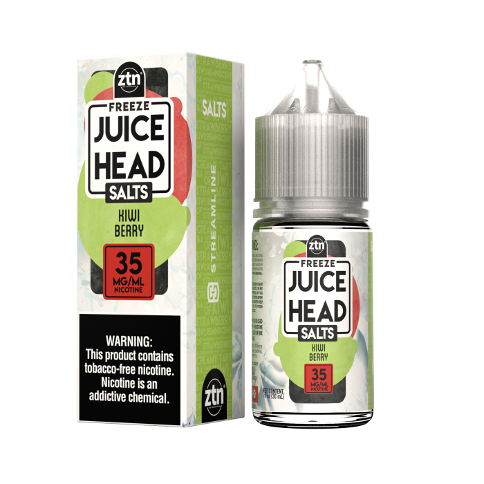 Juice Head - Kiwi Berry Freeze - Salt Nic