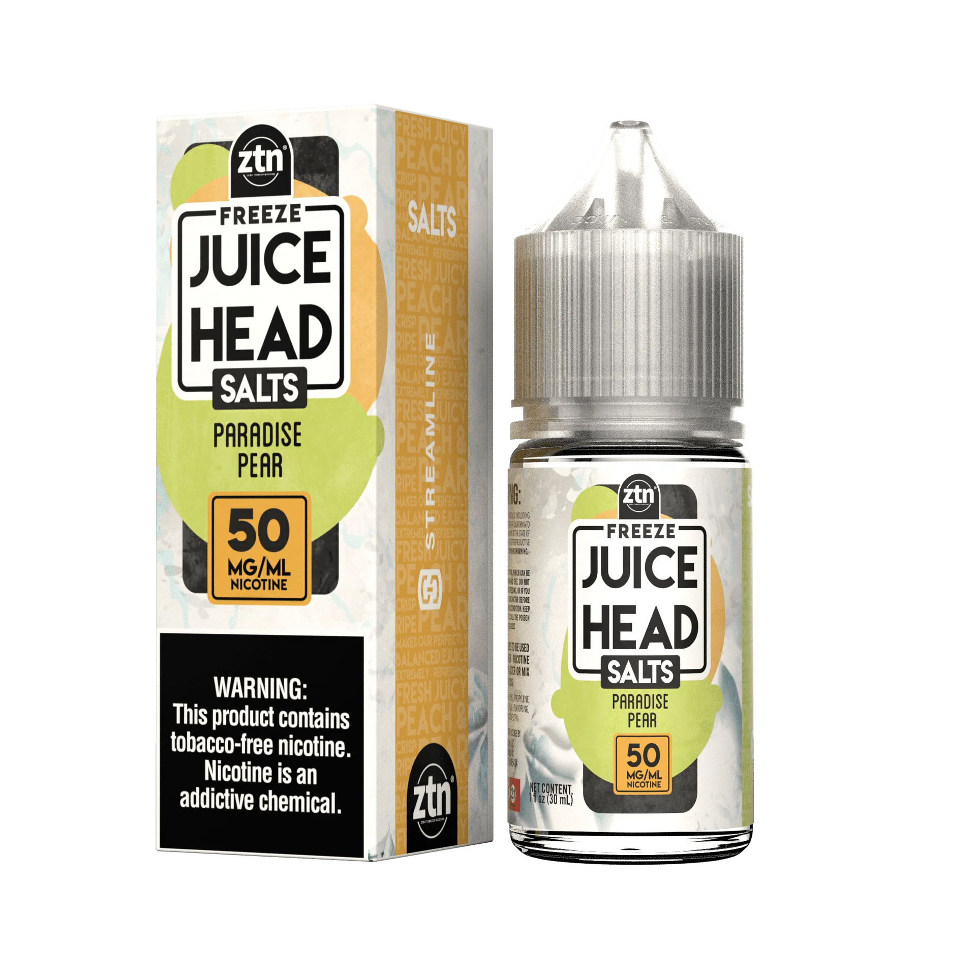 Juice Head - Paradise Pear Freeze - Salt Nic
