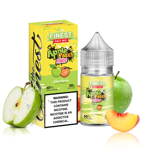 The Finest - Apple Peach Rings - Salt Nic
