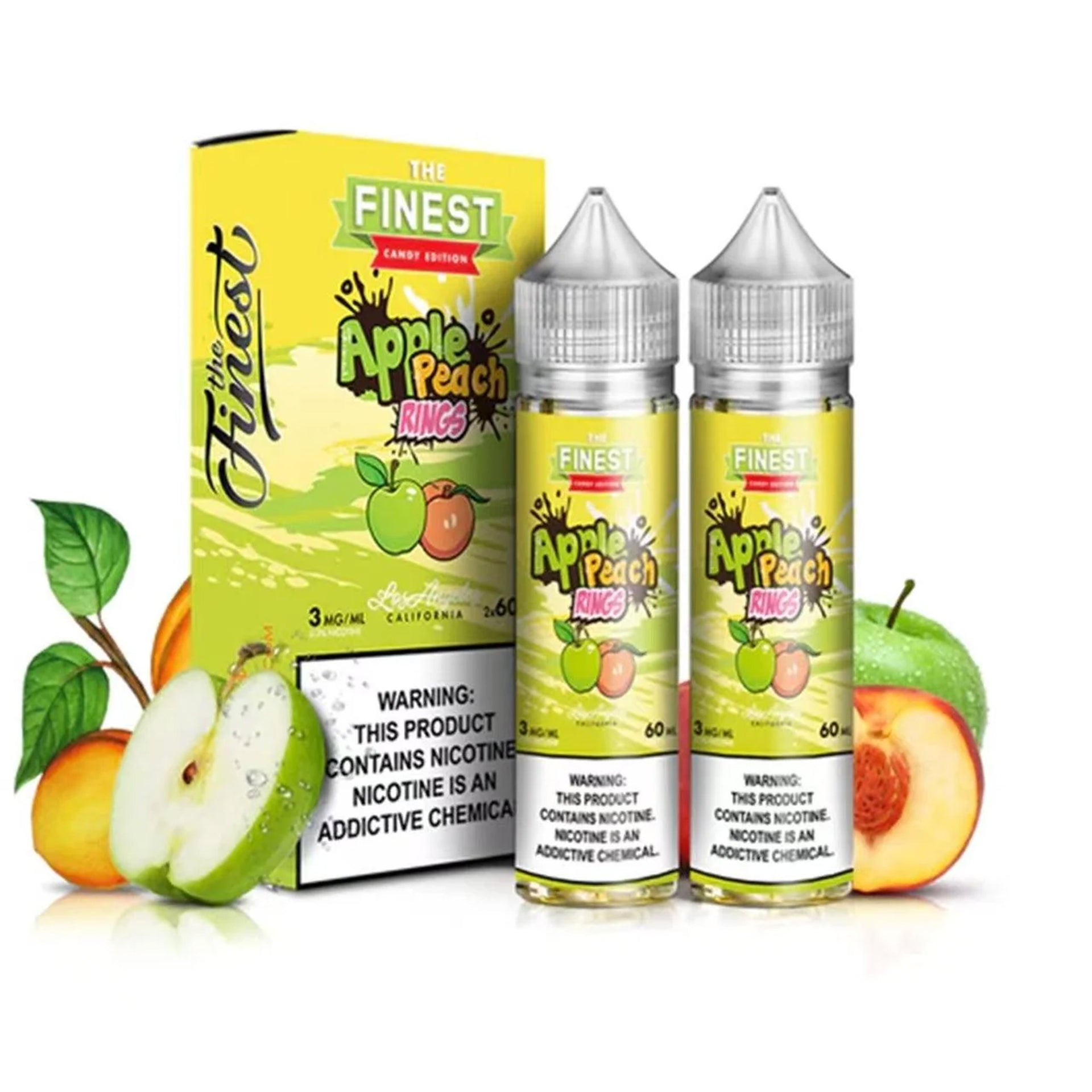 The Finest - Apple Peach Rings - Sub-Ohm