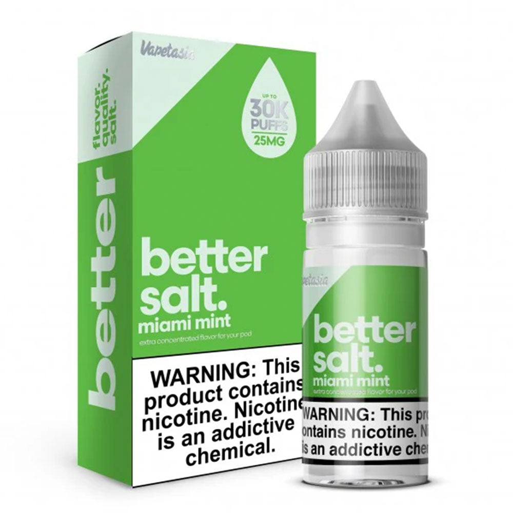 Better Salts - Miami Mint - Salt Nic