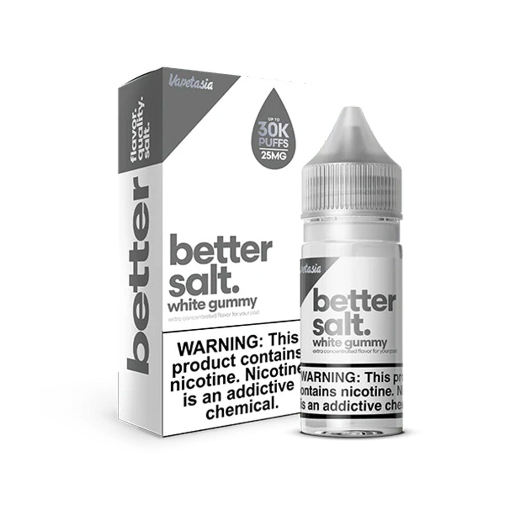 Better Salts - White Gummy - Salt Nic