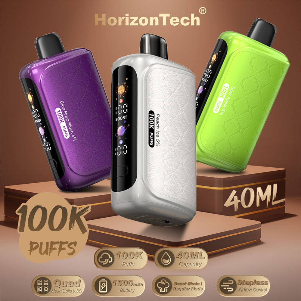 HorizonTech 100K Puff Disposable Vape - 40mL