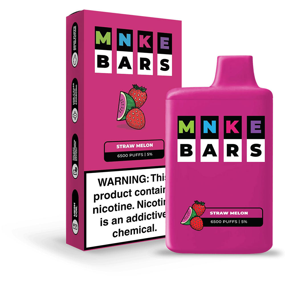 MNKE Bar - 6,500 Puffs Disposable Vape