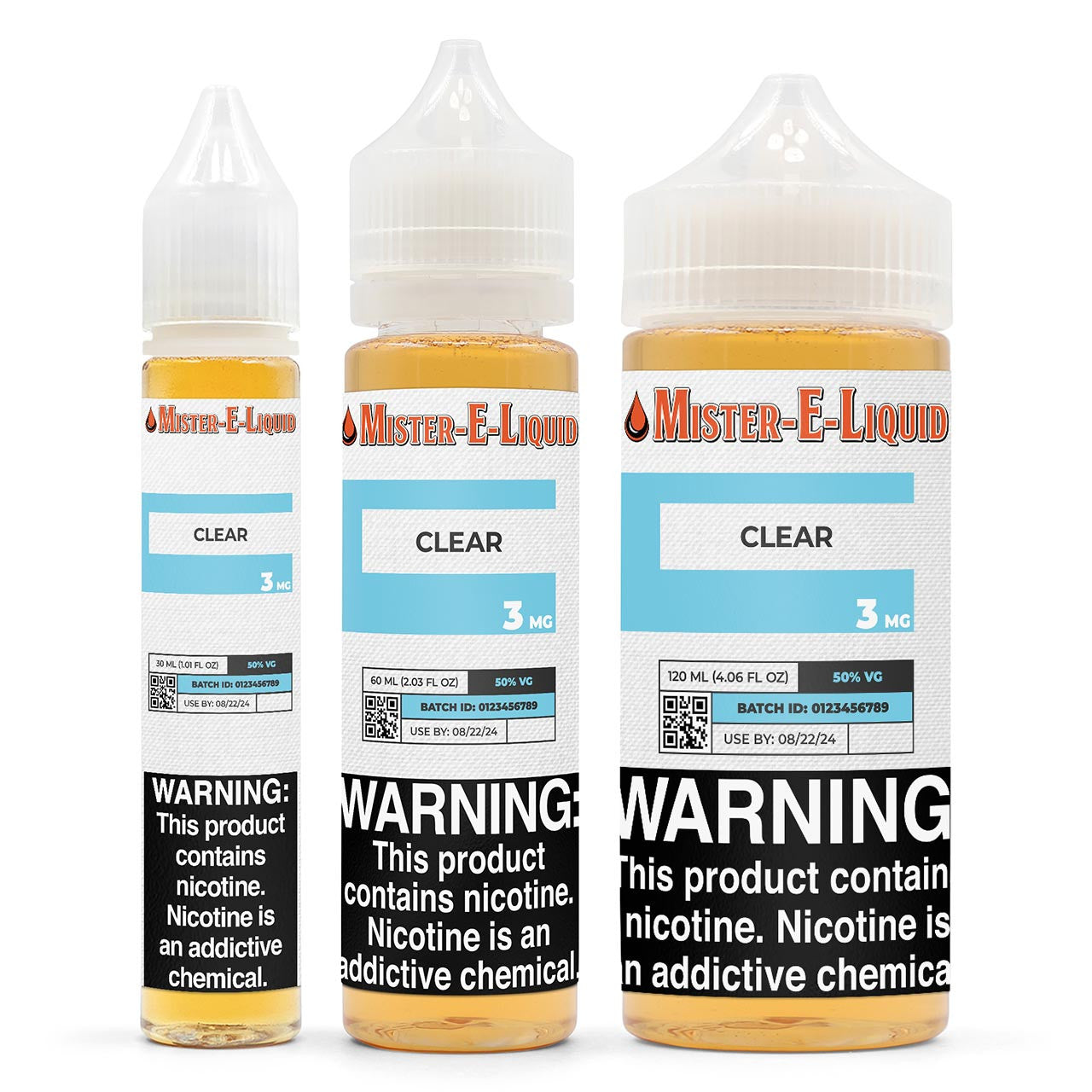 Mister E Liquid - Clear - Sub-Ohm