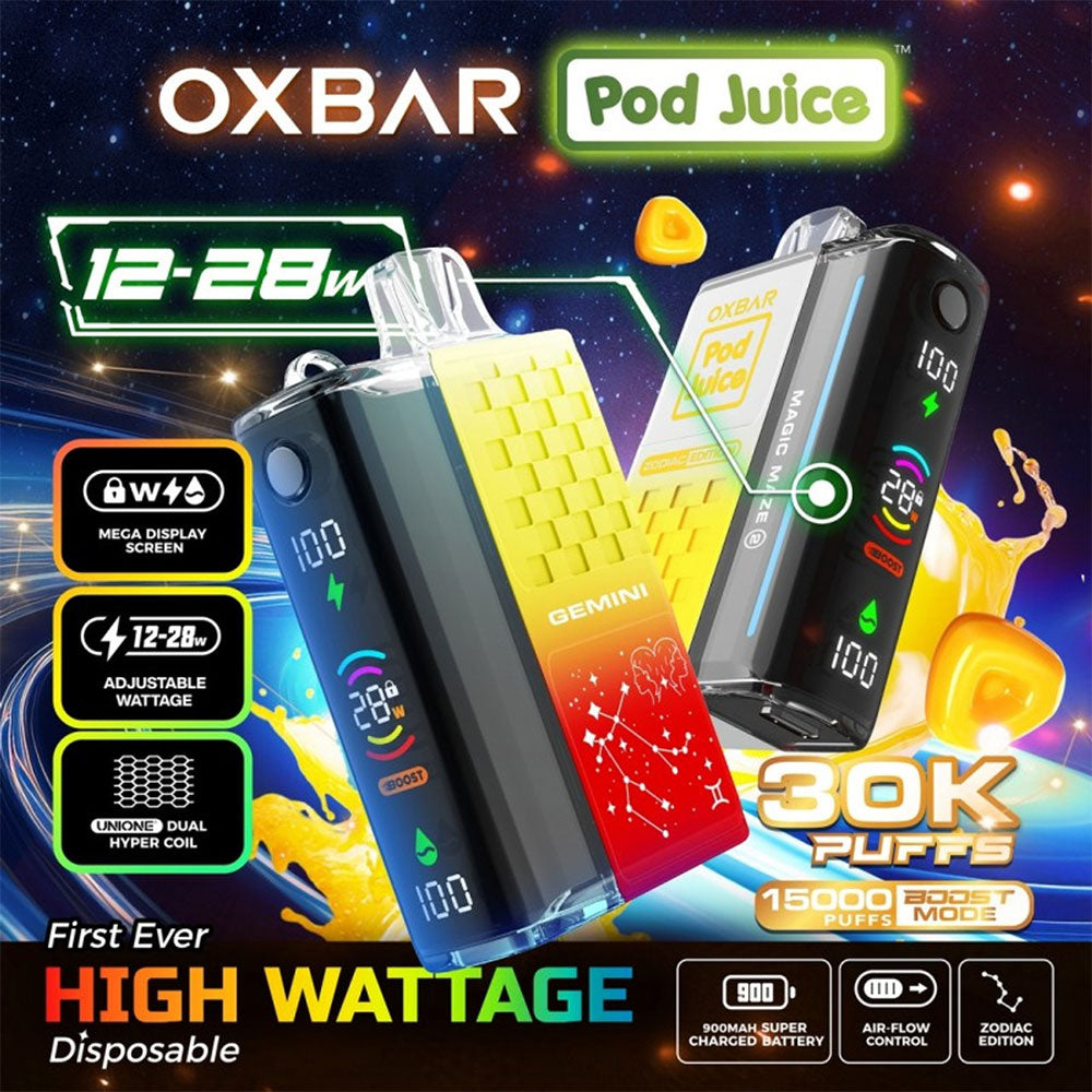 OXBAR x Pod Juice Magic Maze 2.0 - 30k Puffs - Disposable Vape