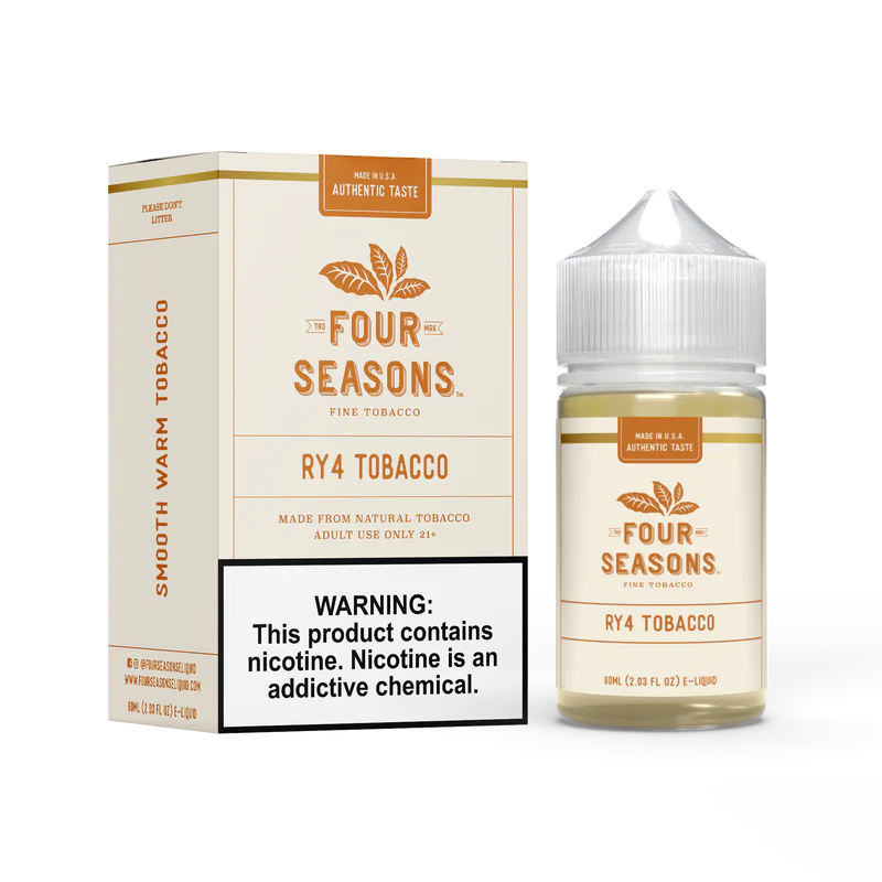 Four Seasons - RY4 Tobacco - Salt Nic