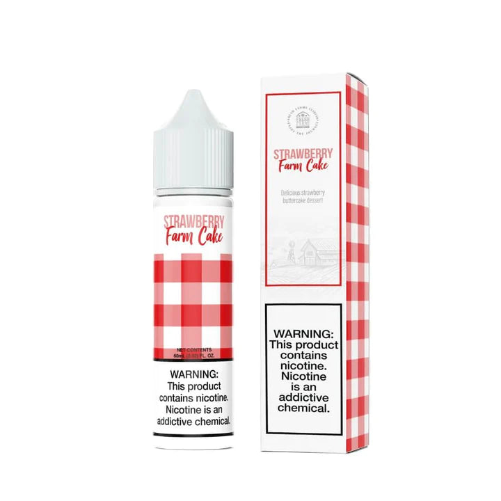 Fresh Farms - Strawberry Farm Cake - Sub-Ohm