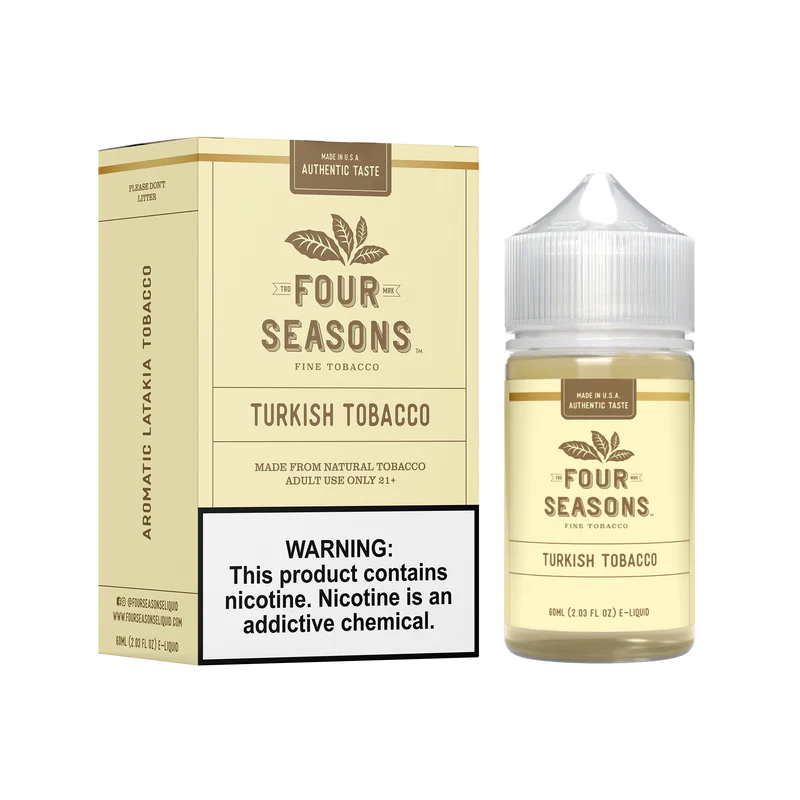 Four Seasons - Turkish Tobacco - Salt Nic
