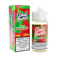 Cloud Nurdz - Sour Watermelon Strawberry - Sub-Ohm