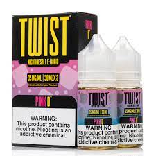 TWIST - Pink 0 (Iced Pink Punch Lemonade) - Salt Nic