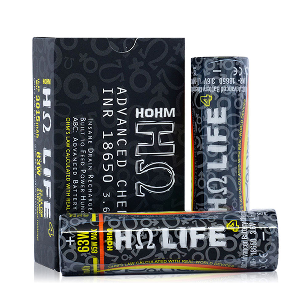 HOhm life - 18650 - Mod Batteries