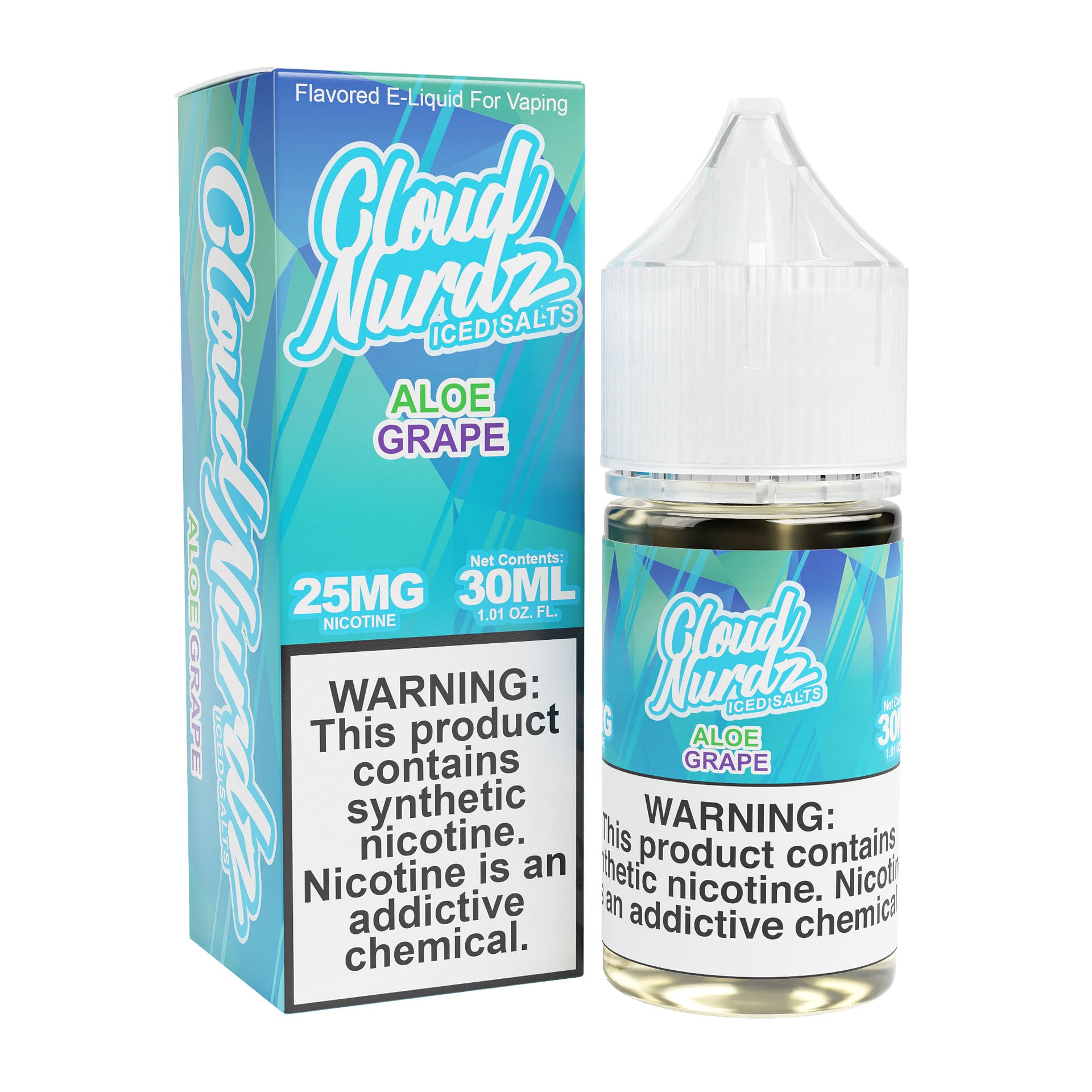Cloud Nurdz - Iced Aloe Grape - Salt Nic