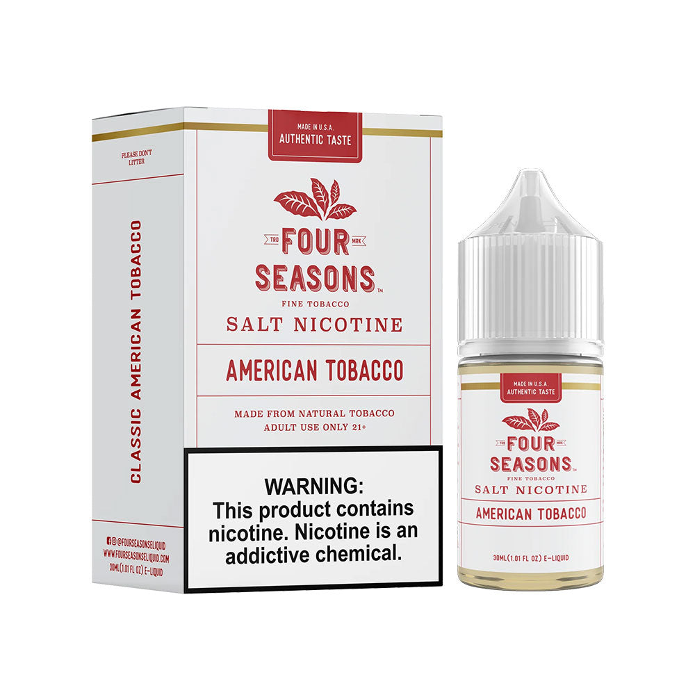 Four Seasons - American Tobacco - Salt Nic