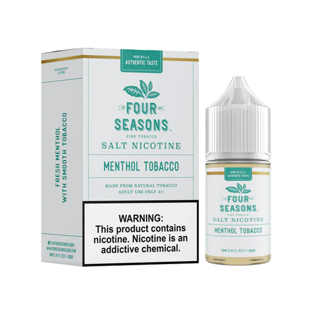 Four Seasons - Menthol Tobacco - Salt Nic