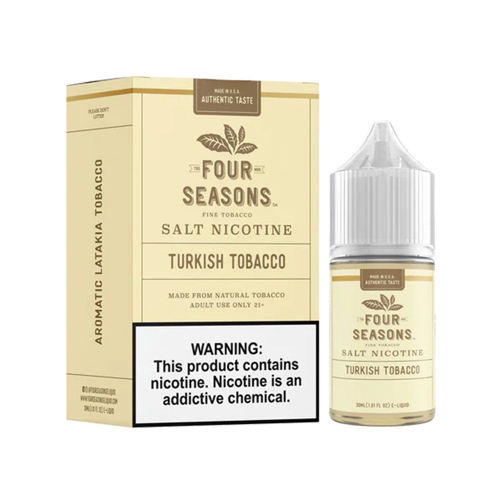 Four Seasons - Turkish Tobacco - Salt Nic