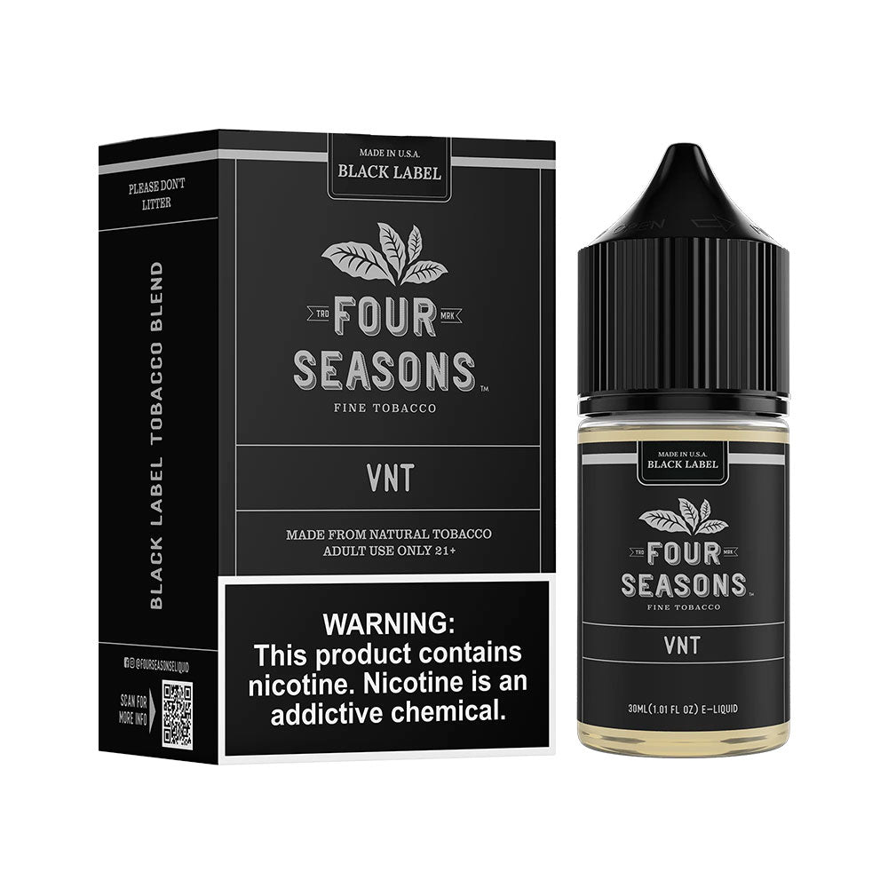 Four Seasons - VNT - Vanilla Nut Tobacco - Salt Nic