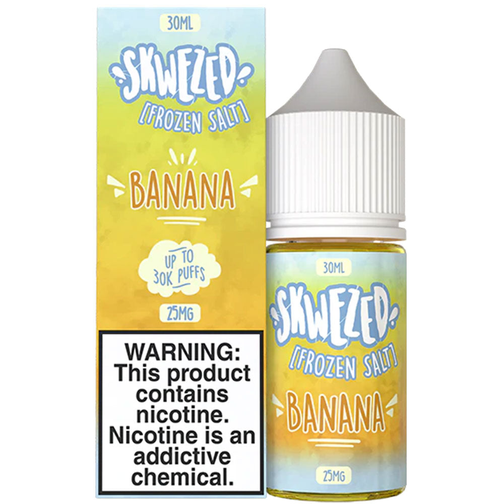 Skwezed - Banana Iced - Salt Nic