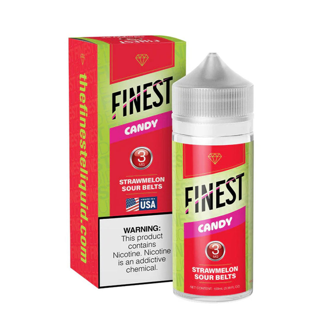 The Finest - Straw Melon Sour Belts - 100ml - Sub-Ohm