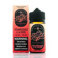 Hype - Strawberries A La Mode - Sub-Ohm